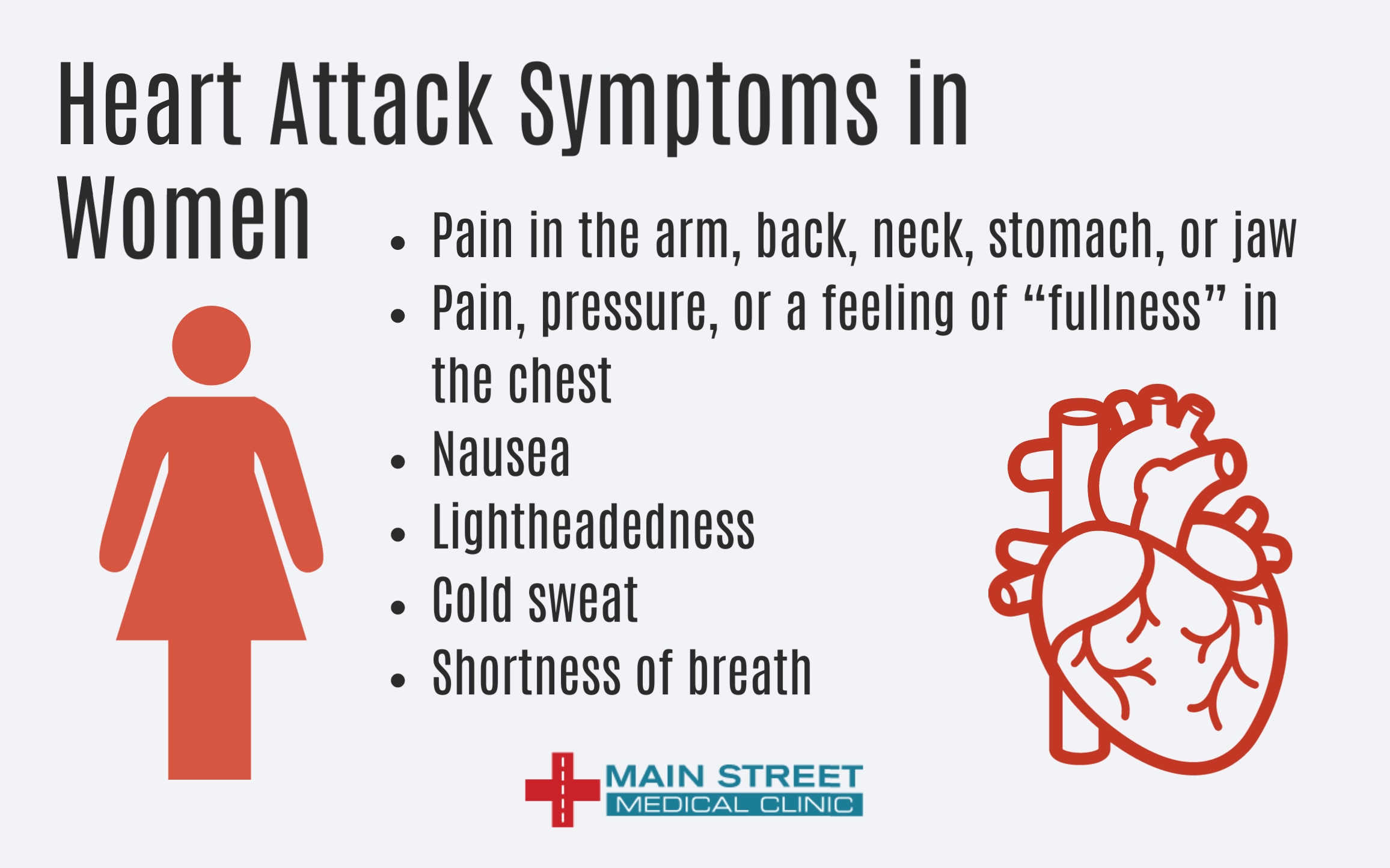 Heart Disease in Women: Identification & Treatment, Main Street Medical Clinic, Houston