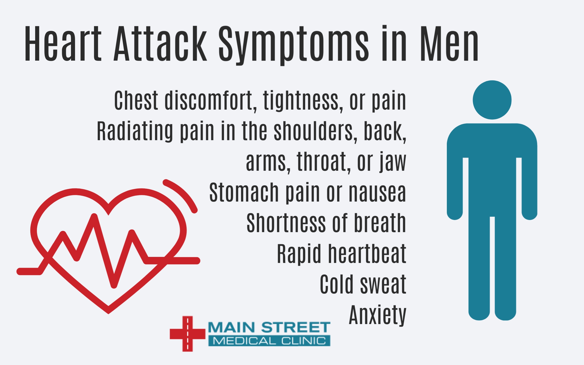 Heart Disease in Men: Risk Factors & Symptoms, Main Street Medical Clinic, Houston